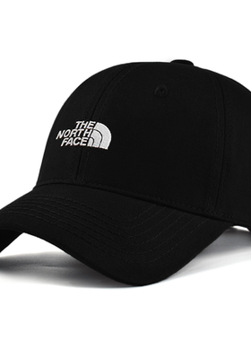 25新款TheNorthFace北面帽子男女款休闲运动鸭舌帽遮阳棒球帽4VSV
