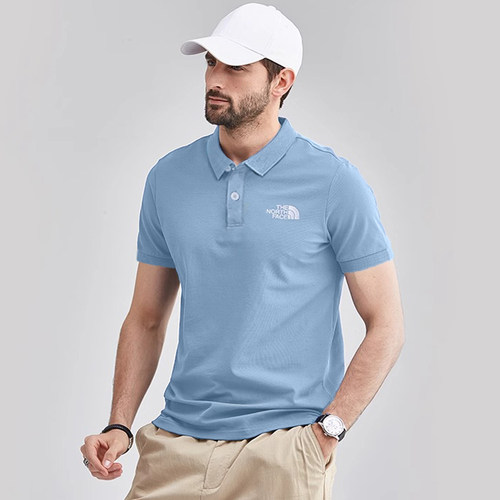 26春夏新款北面POLO衫短袖男