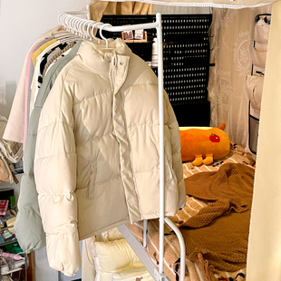 宿舍外延衣帽架羽绒服外套秋冬衣服上铺收纳置物架延伸晾衣挂衣架