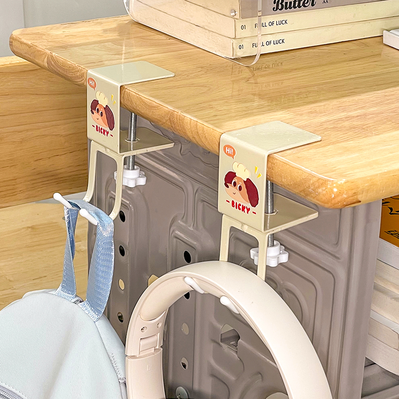 铁艺双钩挂钩高颜值书包收纳