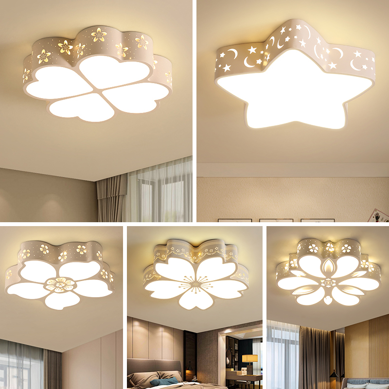 温馨卧室灯led吸顶灯客厅灯简约现代圆形餐厅灯厨卫过道阳台灯具