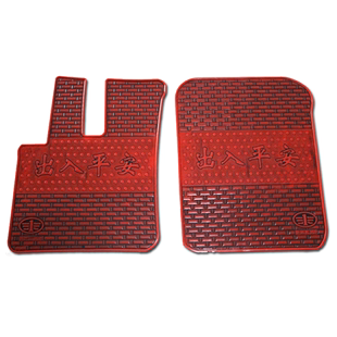 陕汽德龙新x3000新M3000F3000F2000防水轩德X6X3货车专用脚垫