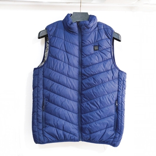 包邮 瑕疵处理C3344石墨烯黑科技马甲加热秋冬保暖背心男 满3件