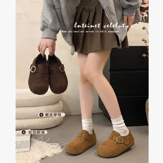 一号童品社 F119#新款女士加绒勃肯鞋【Q57】