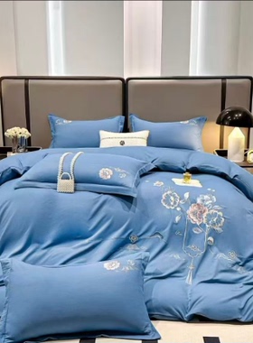 一号童品社 重工刺绣四件套【SJT67】