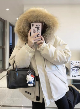 一号童品社 8815#加厚大毛领派克棉服女【C05】