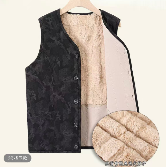 一号童品社 秋冬款加厚爸爸马甲【L17】