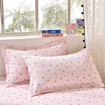 一号童品社 老粗布枕套福利两对【ZT22】