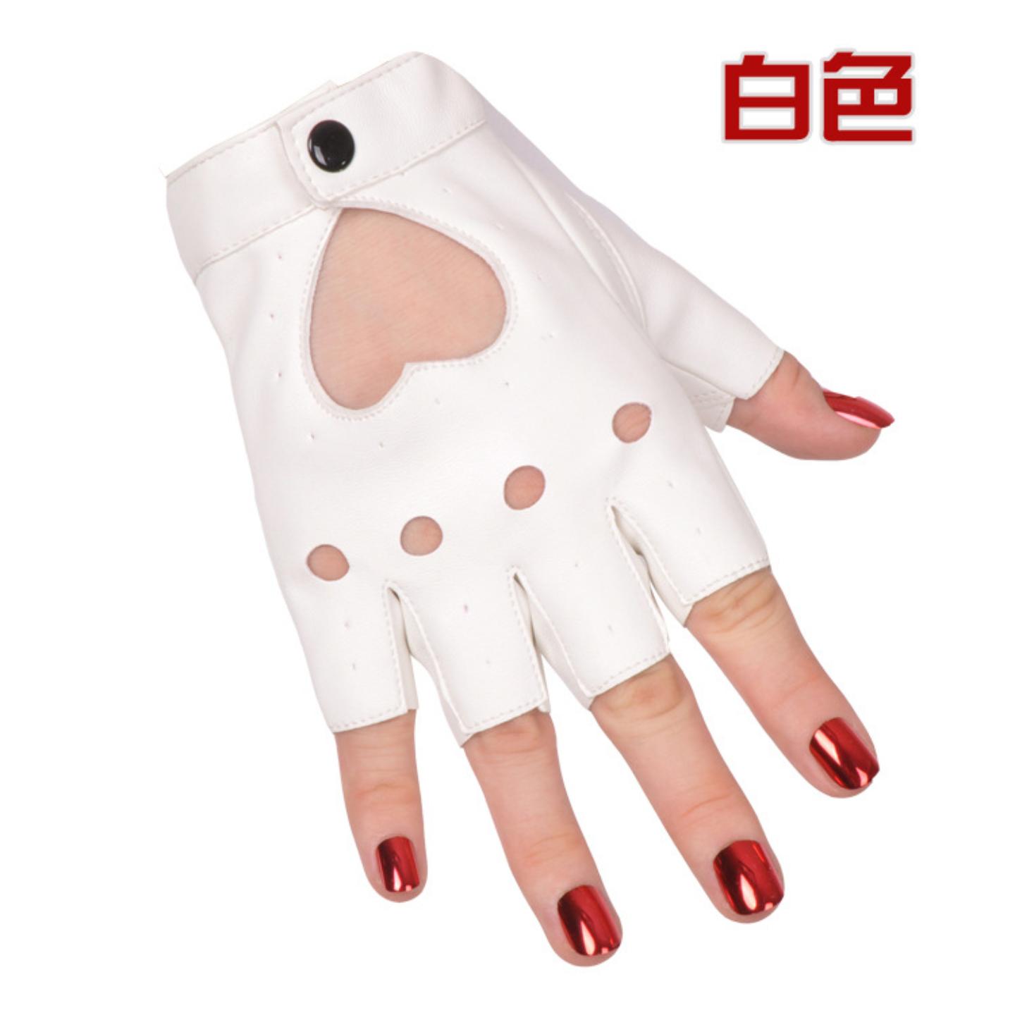 手套女半指街舞表演明星款舞台