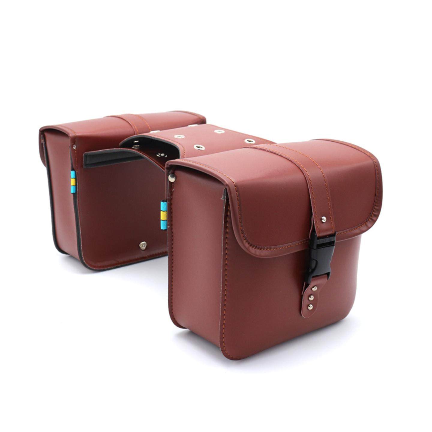 摩托车改装骑士挂包哈雷太子车小牛雅迪电动马鞍包侧边包箱袋防水