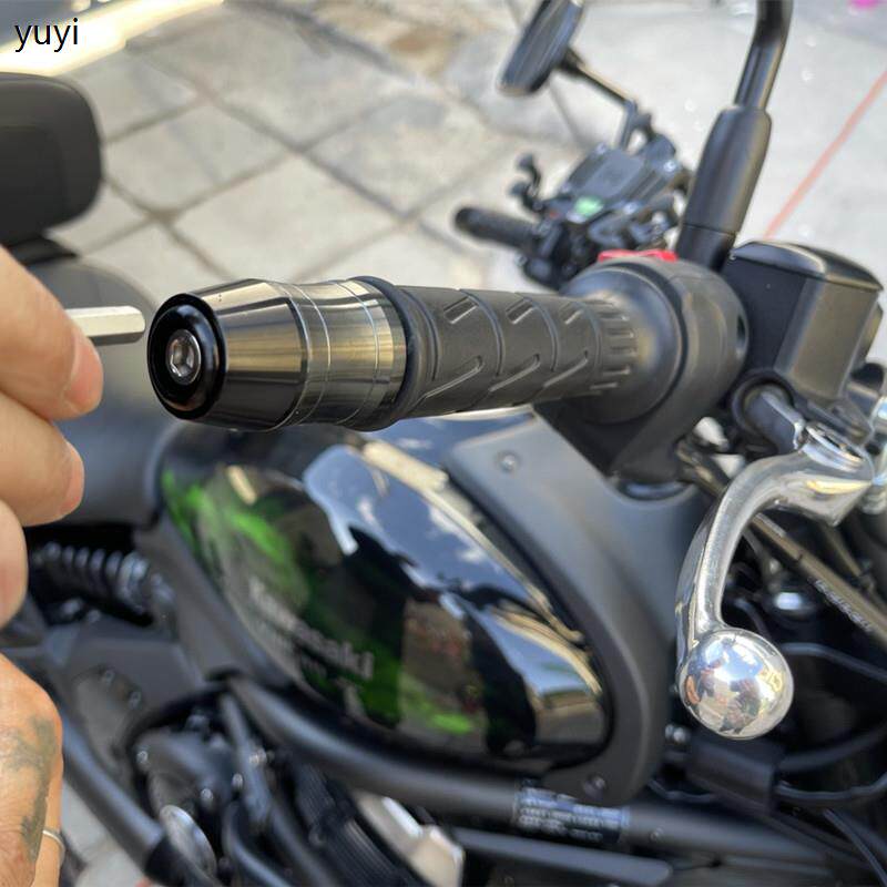 MOWOK适用川崎小火神650 VULCANS 650 VN650改装手把堵头平衡端子