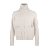 潮流休闲高领保暖宽松开衫 新款 外套AMBU007 男2024春季 李宁编织衫