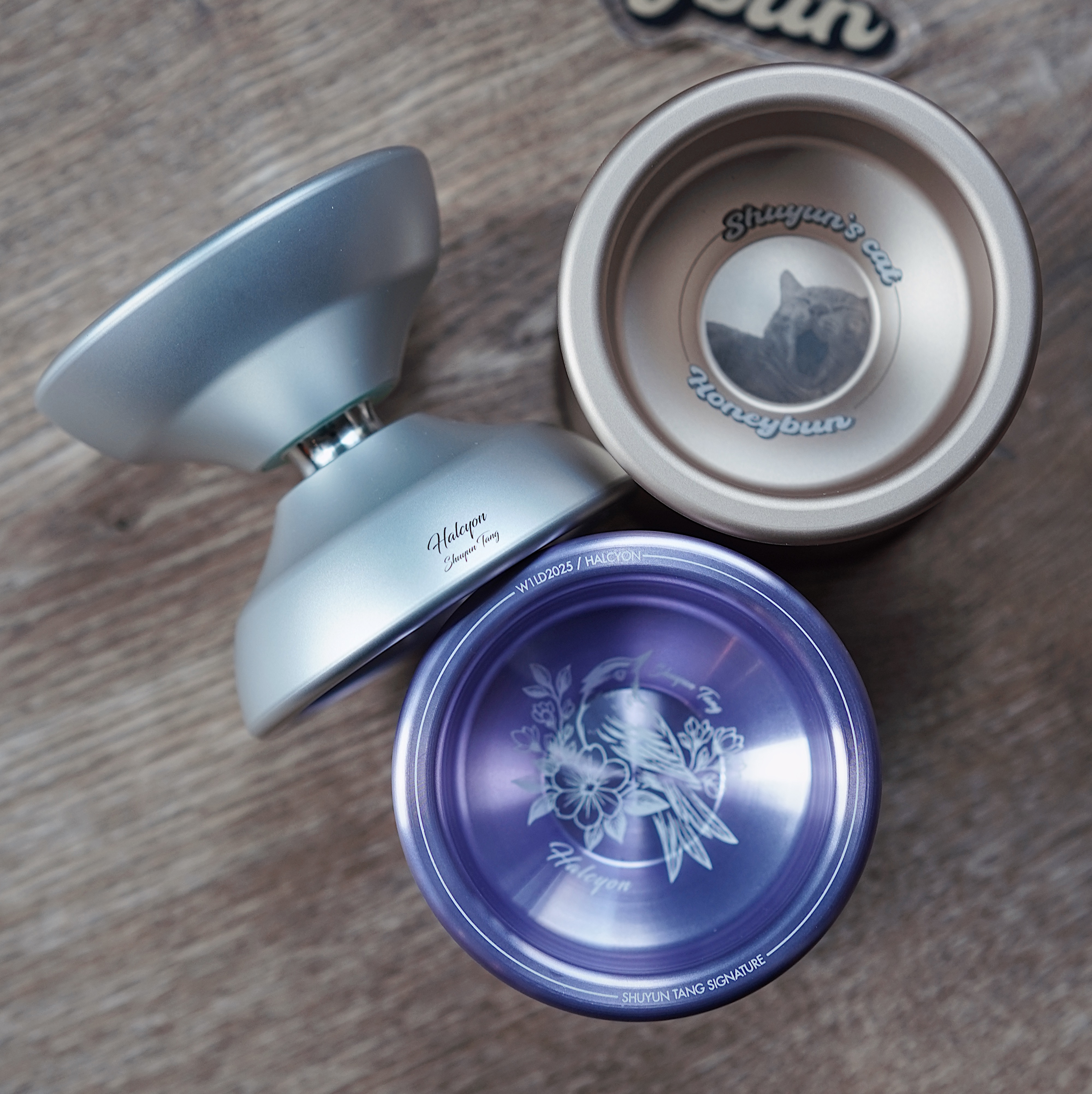 Halcyon 柔羽 7075单金属竞技汤舒允签名悠悠球