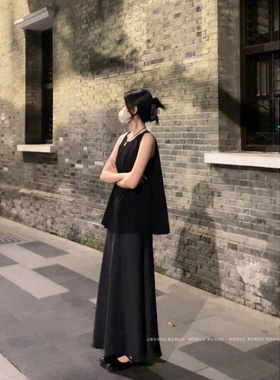 暴走高仙女175高个子加长180缎面a字半身裙女2026春垂感A字鱼尾裙