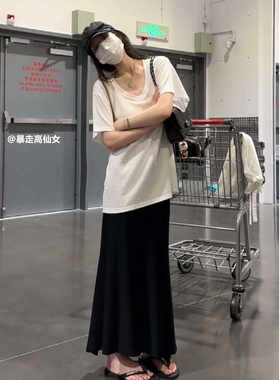 高个子半身裙鱼尾加长长裙