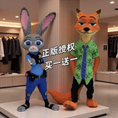 2026年新款 动物城朱迪兔尼克积木儿童玩具生日礼物摆件适用于乐高