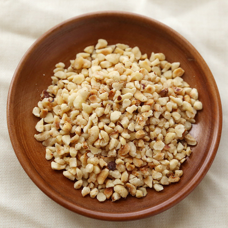 土耳其榛子碎粒进口榛仁切丁烘焙原料500g原味坚果零食去皮榛子肉