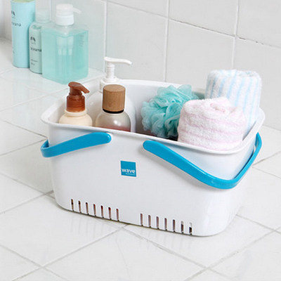 韩国洗澡篮子手提浴室沐浴游泳洗漱包浴筐洗浴篮洗澡收纳篮