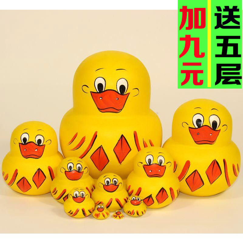 俄罗斯正品十层10层纯手绘工艺品