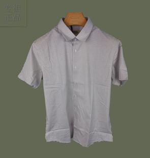 新款 短袖 衬衫 2023年夏装 商务休闲时尚 S232071110爱登堡男装