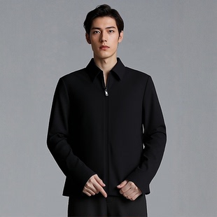 S254027523爱登堡男装冬装新款休闲服白鸭绒羽绒服毛皮服