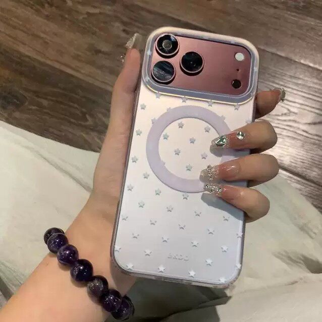 DEMIU适用iphone18promax手机壳苹果18pro新款勃艮第酒红色17高级感ins风16爆款pro磁吸max带挂绳15保护套