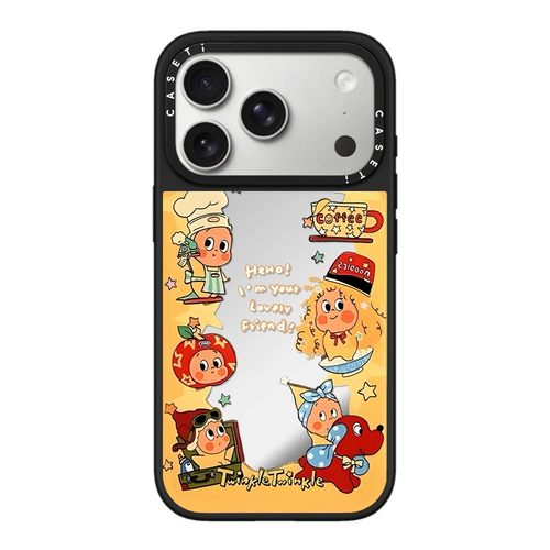 日本DEMIU磁吸TwinkleTwinkle星星人适用苹果17promax手机壳iPhone16pro保护套15全包防摔14卡通