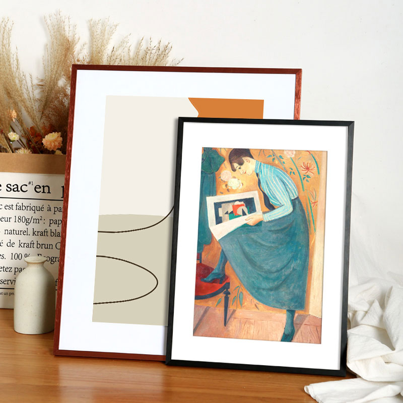 铝合金海报相框挂墙8K画框外框A3a4框架定制任意尺寸装裱定做金属