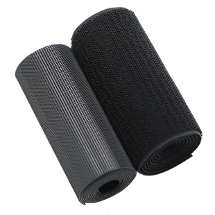 黑色白色魔术贴衣服鞋子粘贴条冲锋衣毛刺贴服装贴雌雄贴带子母扣