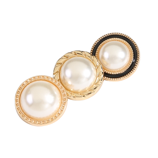 高档圆形珍珠纽扣上衣女大衣扣子开衫毛衣睡衣钮扣百搭配件小香风