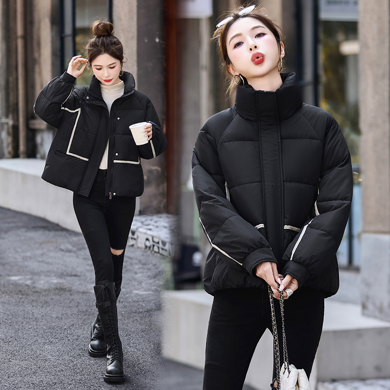 2025新款棉服女短款韩版宽松ins面包服冬季棉衣女外套立领小棉袄