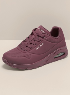 Skechers正品当季新款女子低帮减震轻便舒适气垫休闲鞋 73690