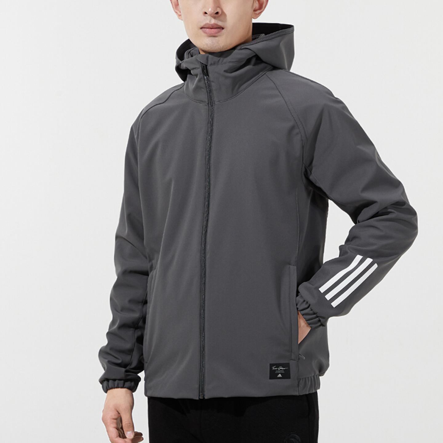 阿迪达斯外套休闲防风开衫