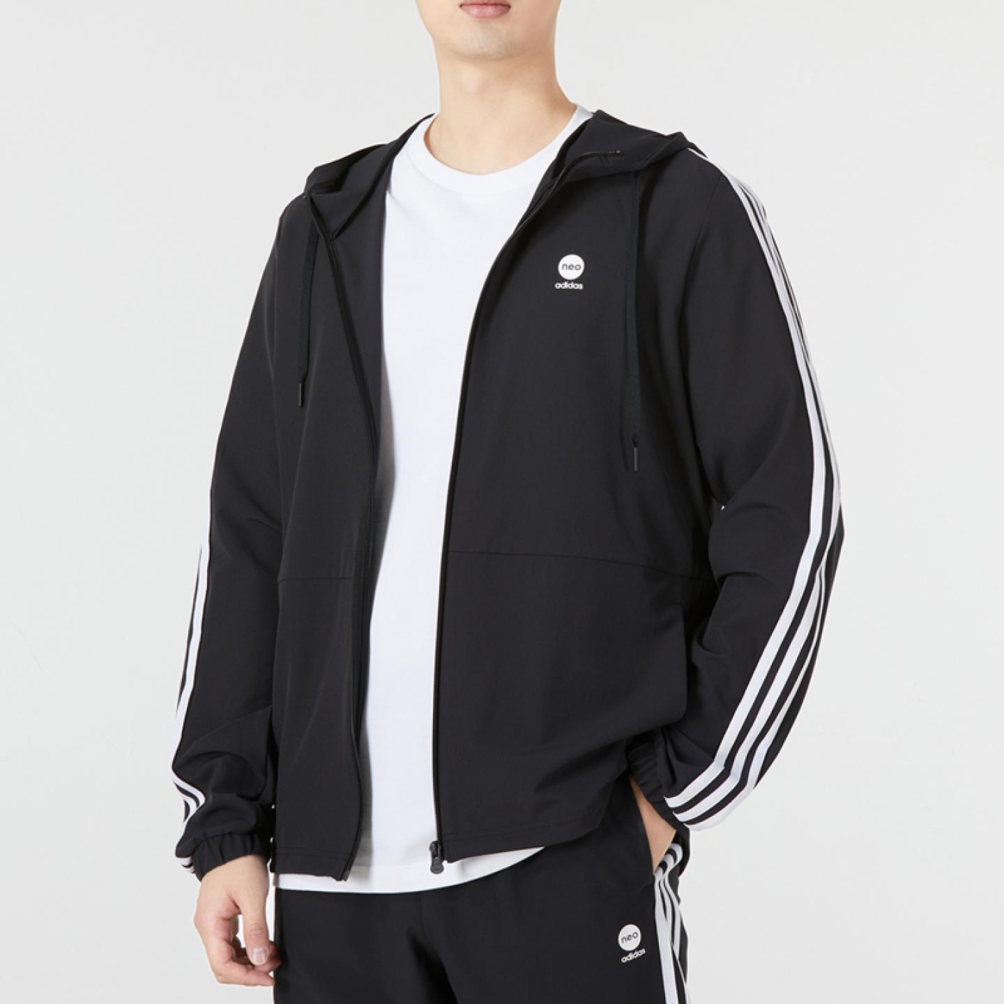 阿迪达斯Neo外套男2022春季