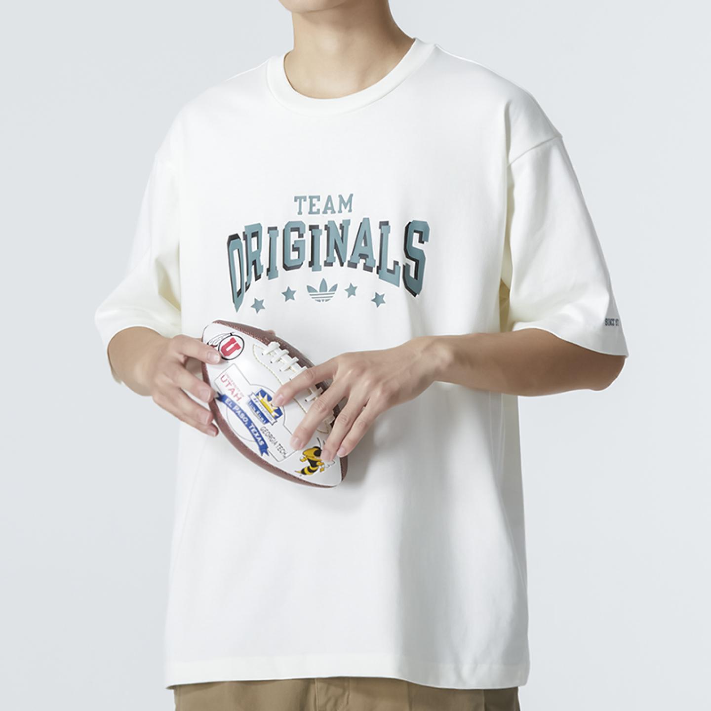 三叶草短袖T恤男2022新款