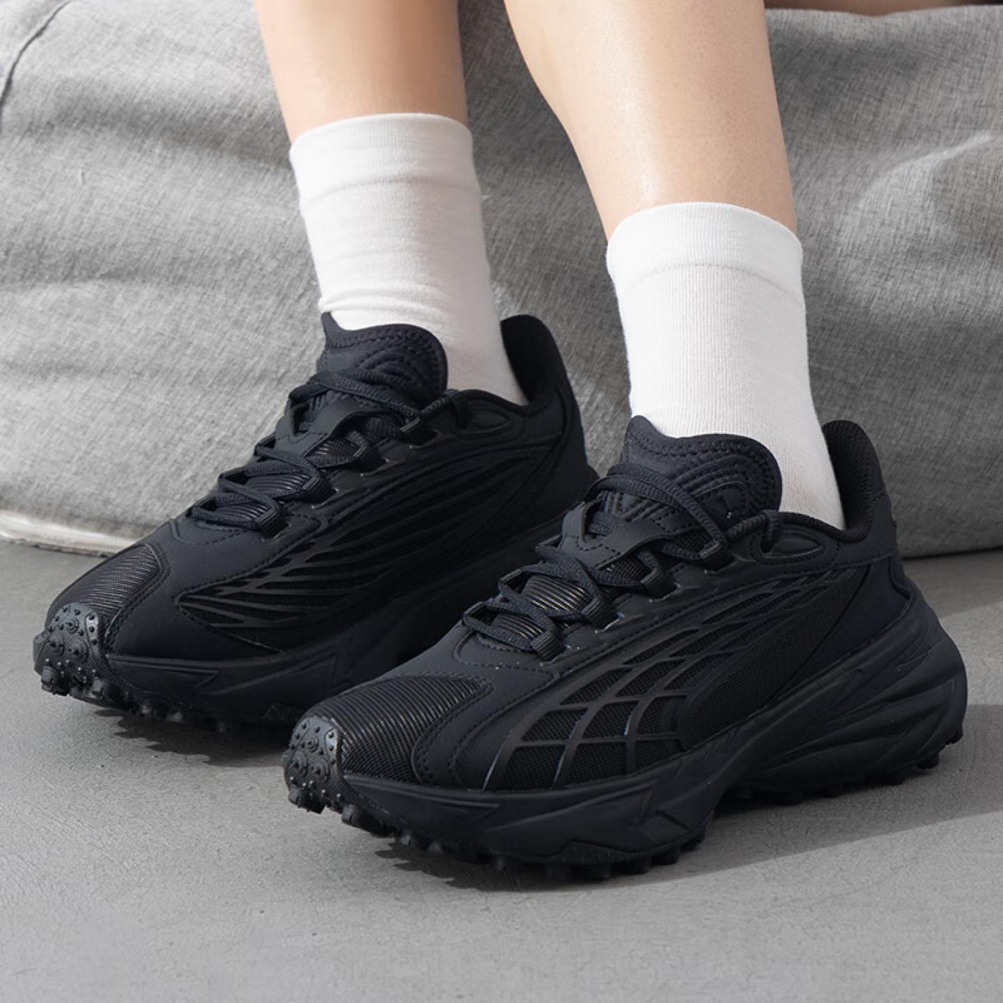 彪马男鞋女鞋夏季情侣黑武士