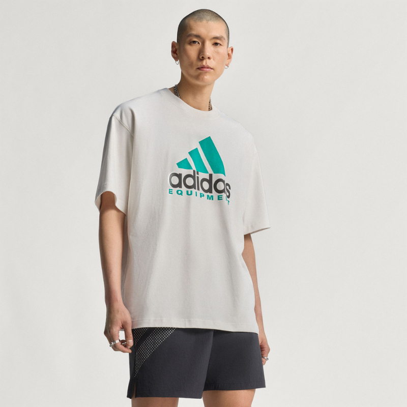 adidas阿迪达斯2025夏运动上衣短袖T恤男装夏季新款三叶草JW9129