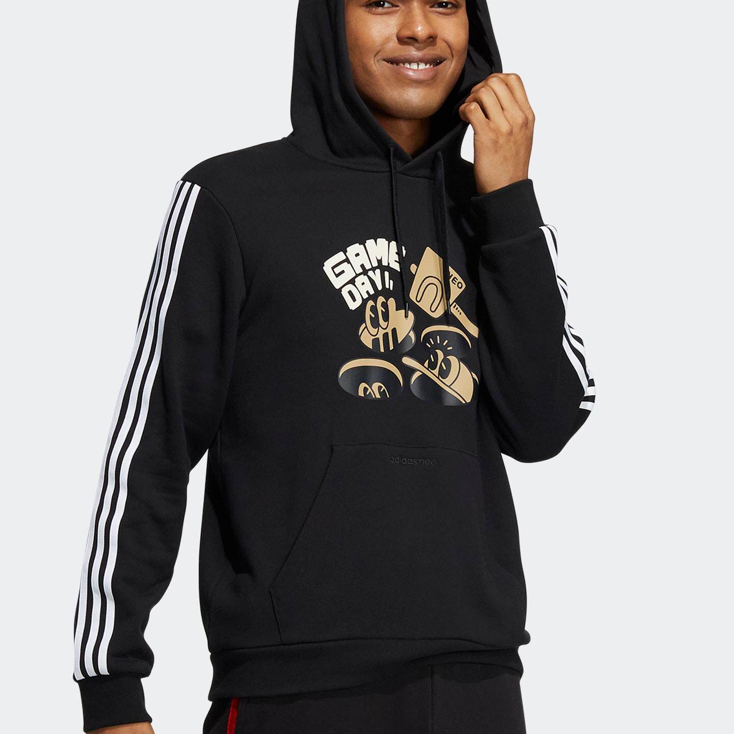 阿迪达斯宽松卫衣男装