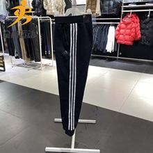 阿迪达斯女裤2022冬季新款针织休闲裤宽松运动长裤HM7056 HM7058
