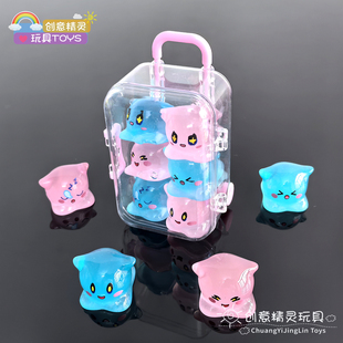 水神奇夜光艾比可爱仔蛋玩具小朋友生日派对拌手礼物迷你公仔手办