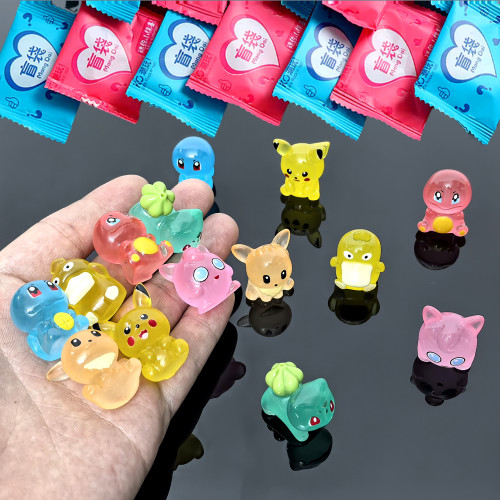 夜光神奇宝贝惊喜盲袋创意摆件