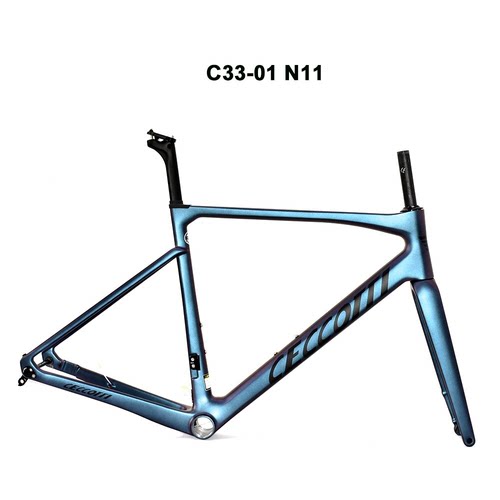 CECCOTTI DC033  综合车架全内线碟刹公路车 碳纤维车架 非整车价