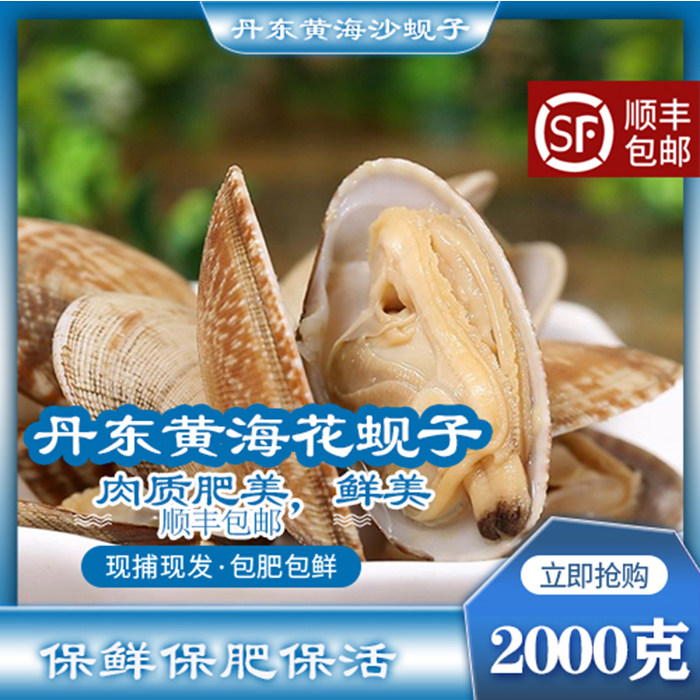 鲜活丹东特产4斤顺丰包邮海鲜