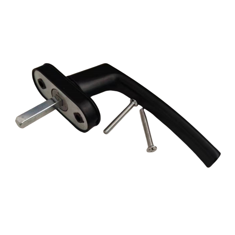 门窗把手窗户黑色平开配件把手