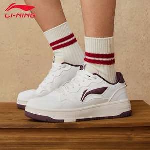 李宁男鞋秋冬天迹SOFT板鞋2024新款男士休闲鞋增高百搭学生潮鞋子