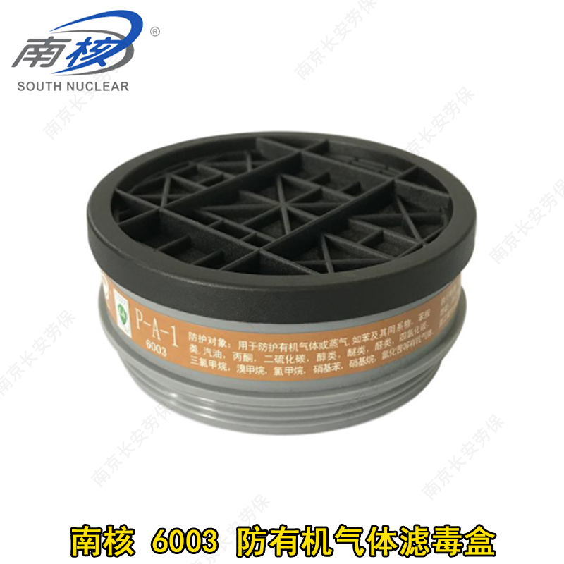 南核6003P-A-1防有机气体活性炭滤毒盒滤芯适用于2019/6019半面具