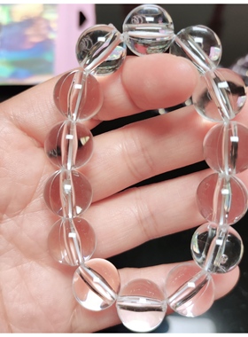 仿水晶亚克力手链高亮通透透色款 淡紫/淡绿/三色可选 轻奢气质