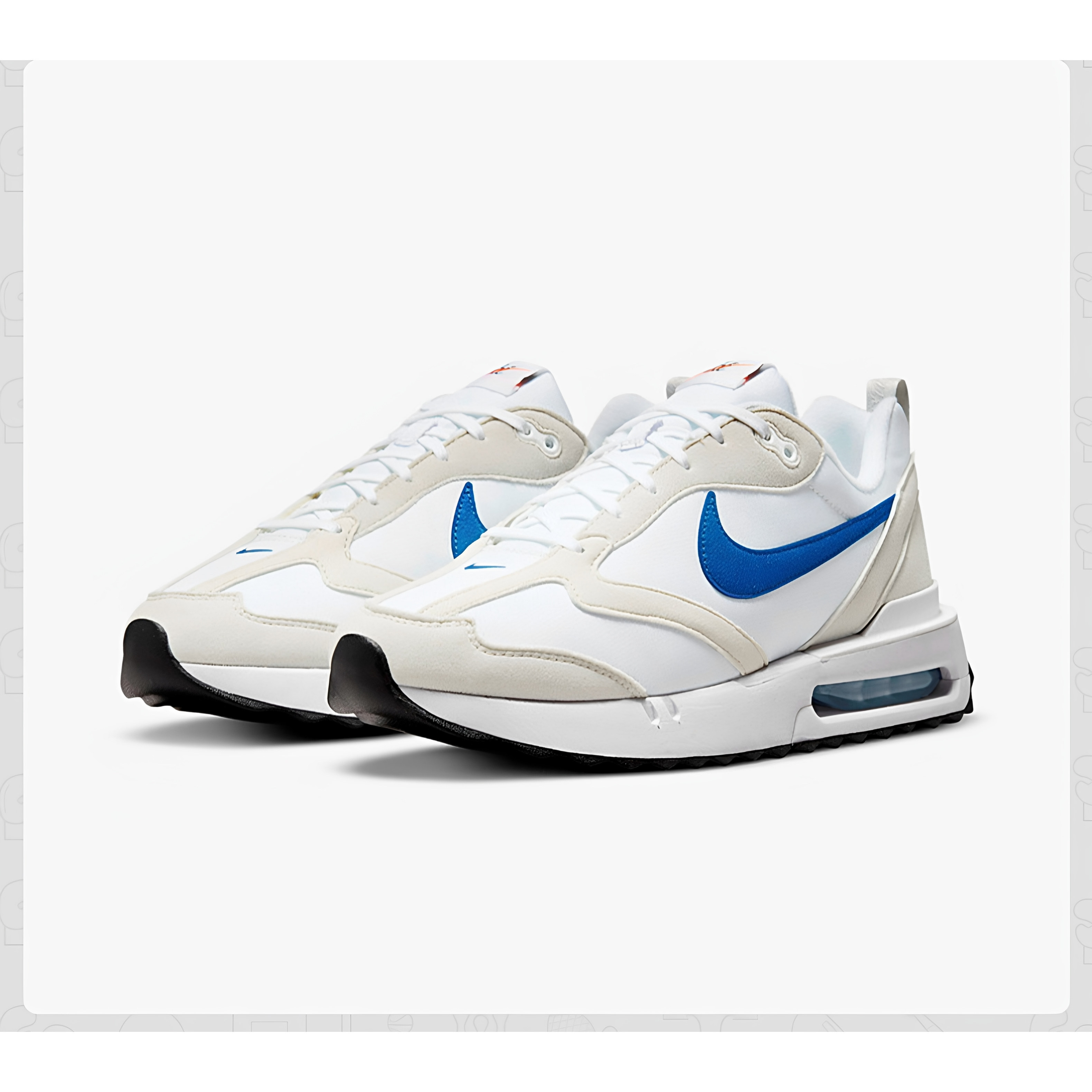 Nike耐克男鞋春秋新款AIR MAX DAWN复古休闲缓震跑步鞋DJ3624-100
