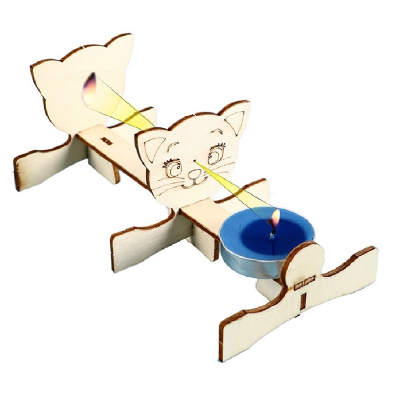 光的传播 科教创意小礼物 中学老师物理定制教具 小孔成像材料包