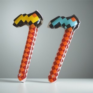 充气兵器模型cosplay创意公司学校舞台表演游戏道具锄头 狼牙棒锤